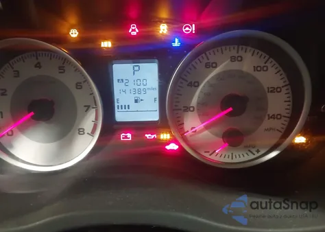 2013 Subaru Impreza 2.0I Premium из США, поврежденный, VIN JF1GJAC65DH027189